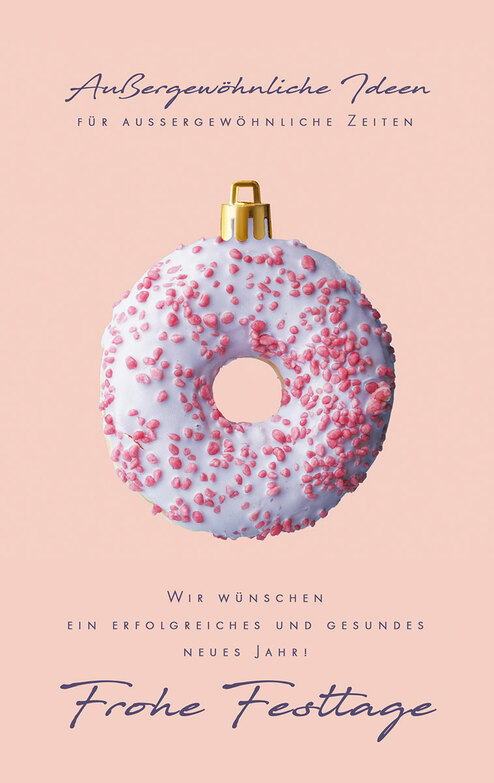 Weihnachtskarte: U57077 - Donut