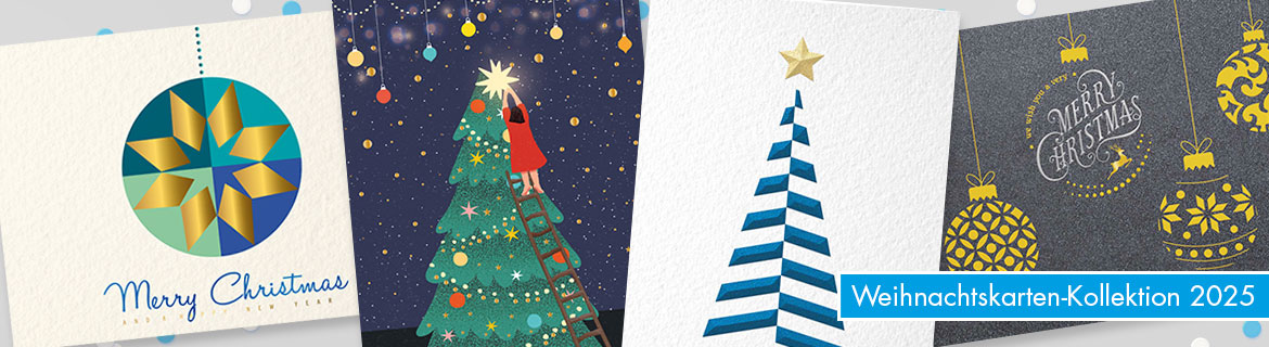 Weihnachtskarten-Kollektion 2025