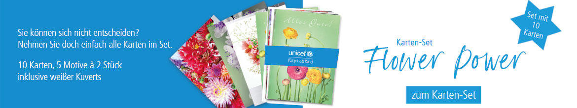 Unicef Grußkarten-Set