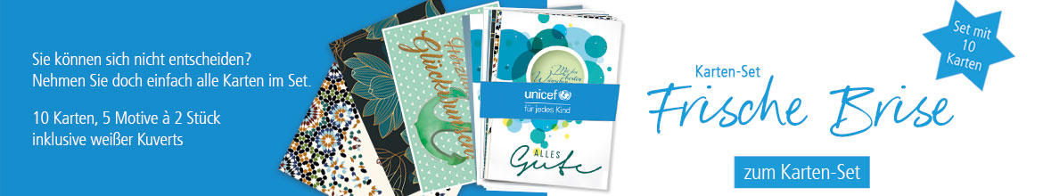 Unicef Grußkarten-Set