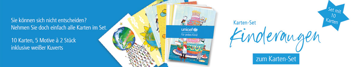 Unicef Grußkarten-Set