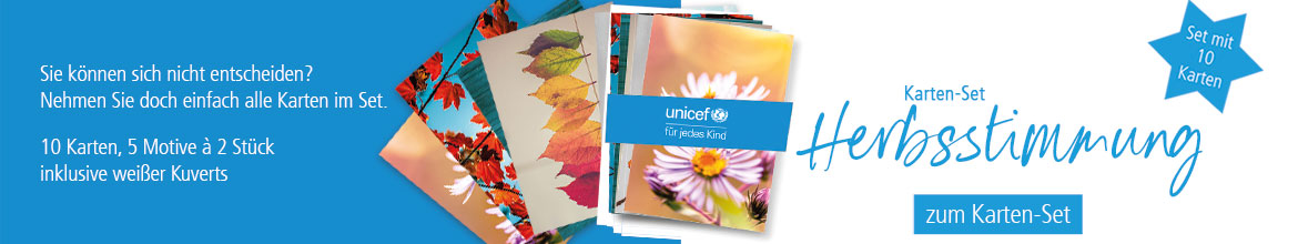 Unicef Grußkarten-Set