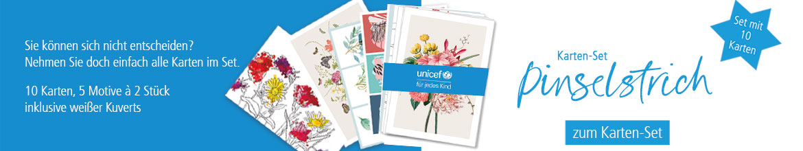 Unicef Grußkarten-Set